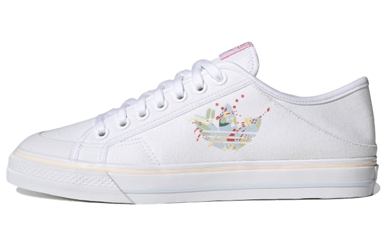 Adidas Originals Collapsible Nizza Low White Halo Amber