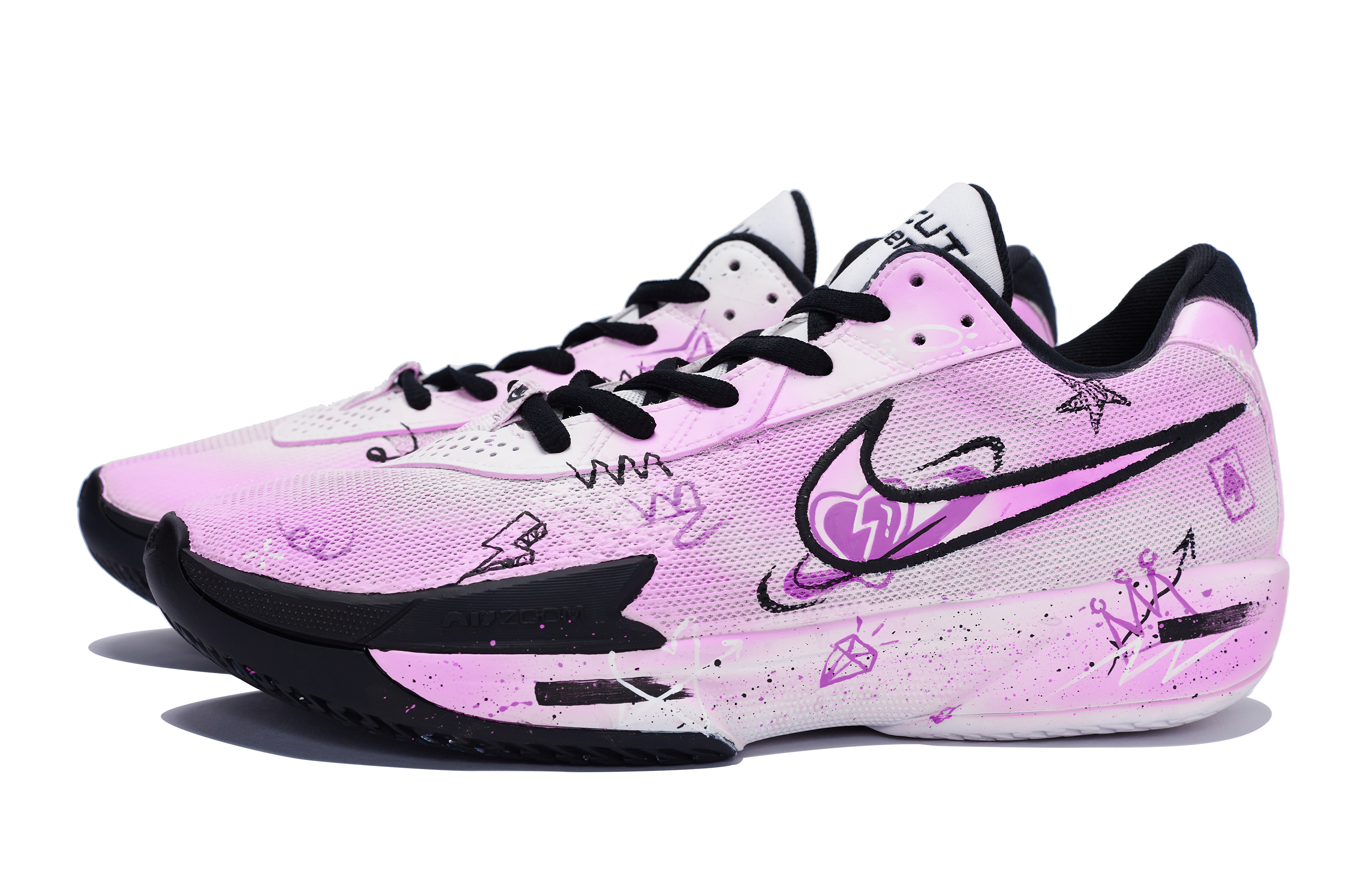 Nike Air Zoom G.T. Cut Academy Basketball Shoes Unisex Low top Black/White купить в интернет-магазине Yoocart с быстрой доставкой по России.