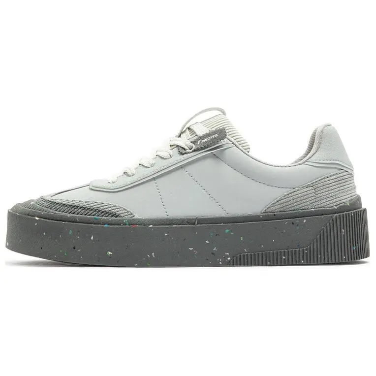 361° Dune Series Abrasion-Resistant Slip-Resistant Low-Top Skateboard Shoes Men's Gray