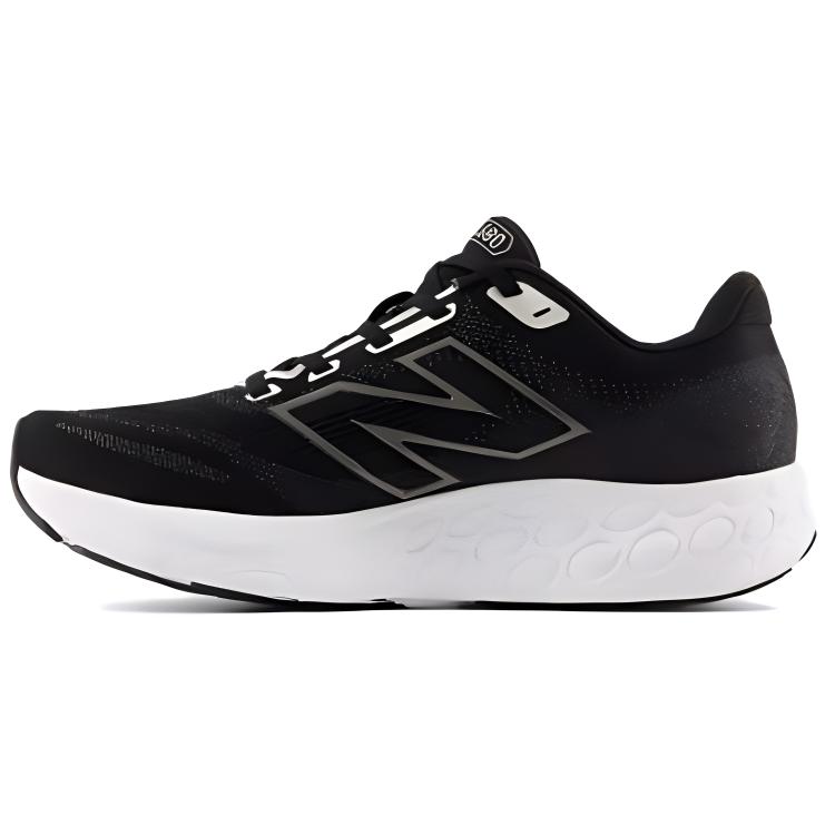 New Balance Fresh Foam 680v8 Black Light Gold Metallic Black Metallic Women's