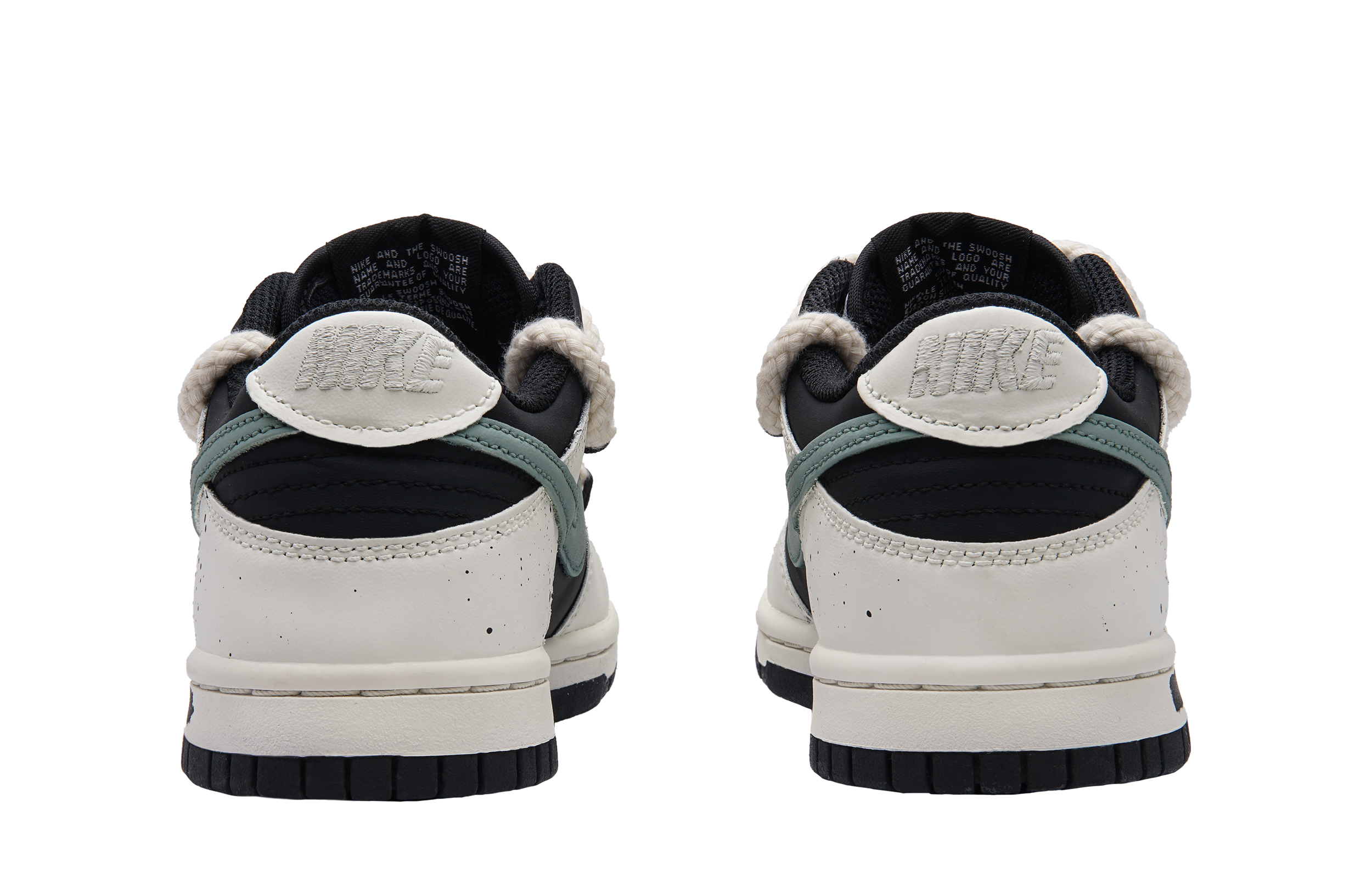 Nike Dunk Anti Slip And Wear Resistant Lightweight Low Top Skateboard Shoes Women's Black Green купить в интернет-магазине Yoocart с быстрой доставкой по России.