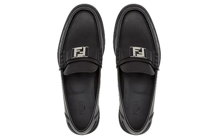FENDI Ff Squared Slip On Loafers купить в интернет-магазине Yoocart с быстрой доставкой по России.