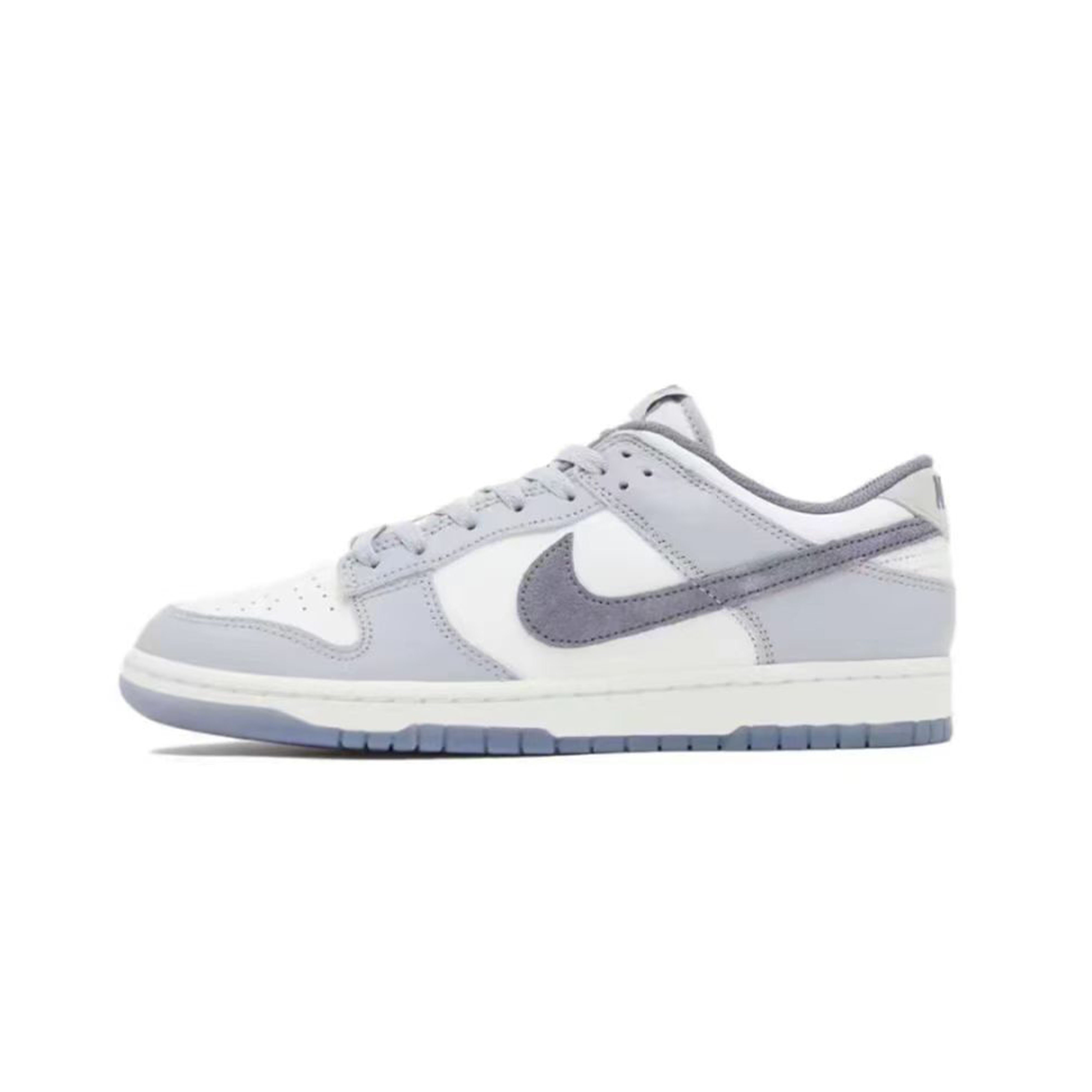 Nike Dunk Low top Skateboard Shoes Men's White Gray купить в интернет-магазине Yoocart с быстрой доставкой по России.