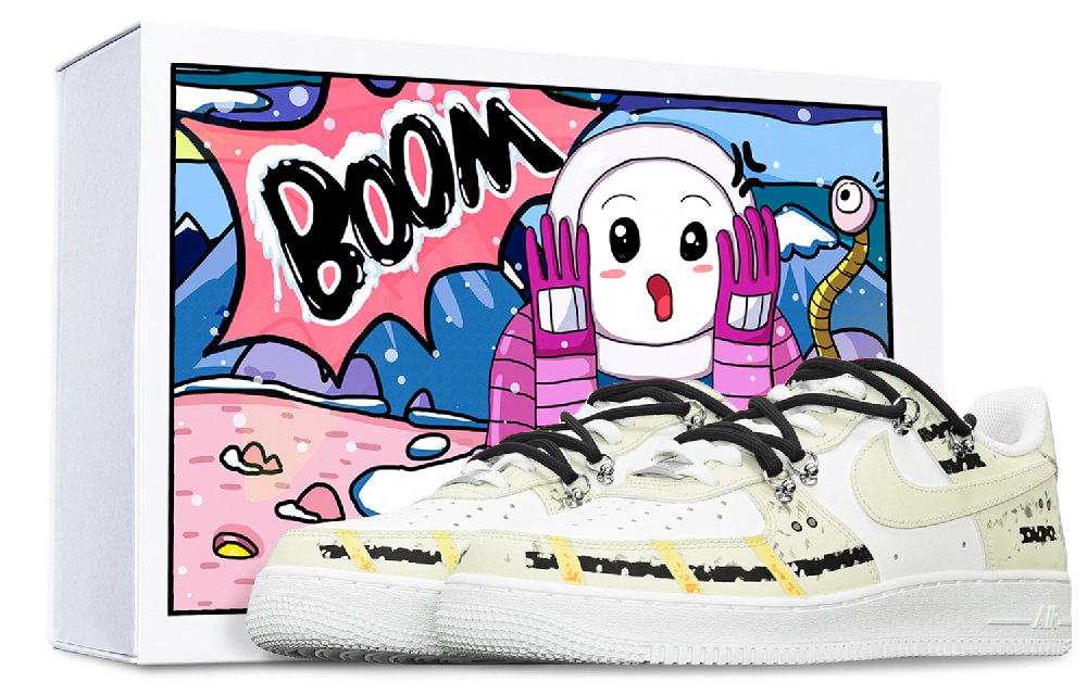 Nike Air Force 1 '07 Slip-Resistant Cushioning Wear-Resistant Low-Top Skateboard Shoes Women's Ecru