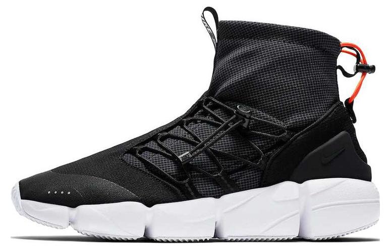Nike Air Footscape Mid Utility Dm Black Safety Orange