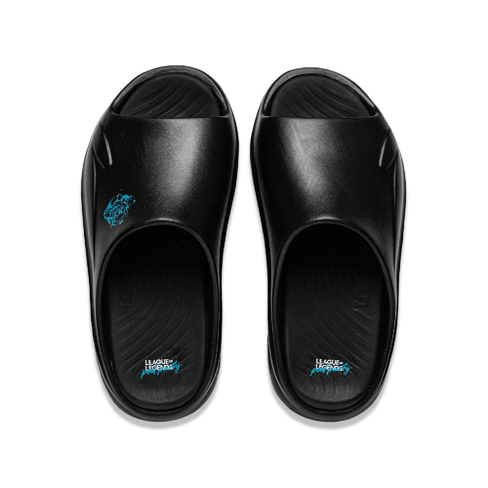 LOL x LiNing Slip-Resistant Slide Slippers Unisex Black