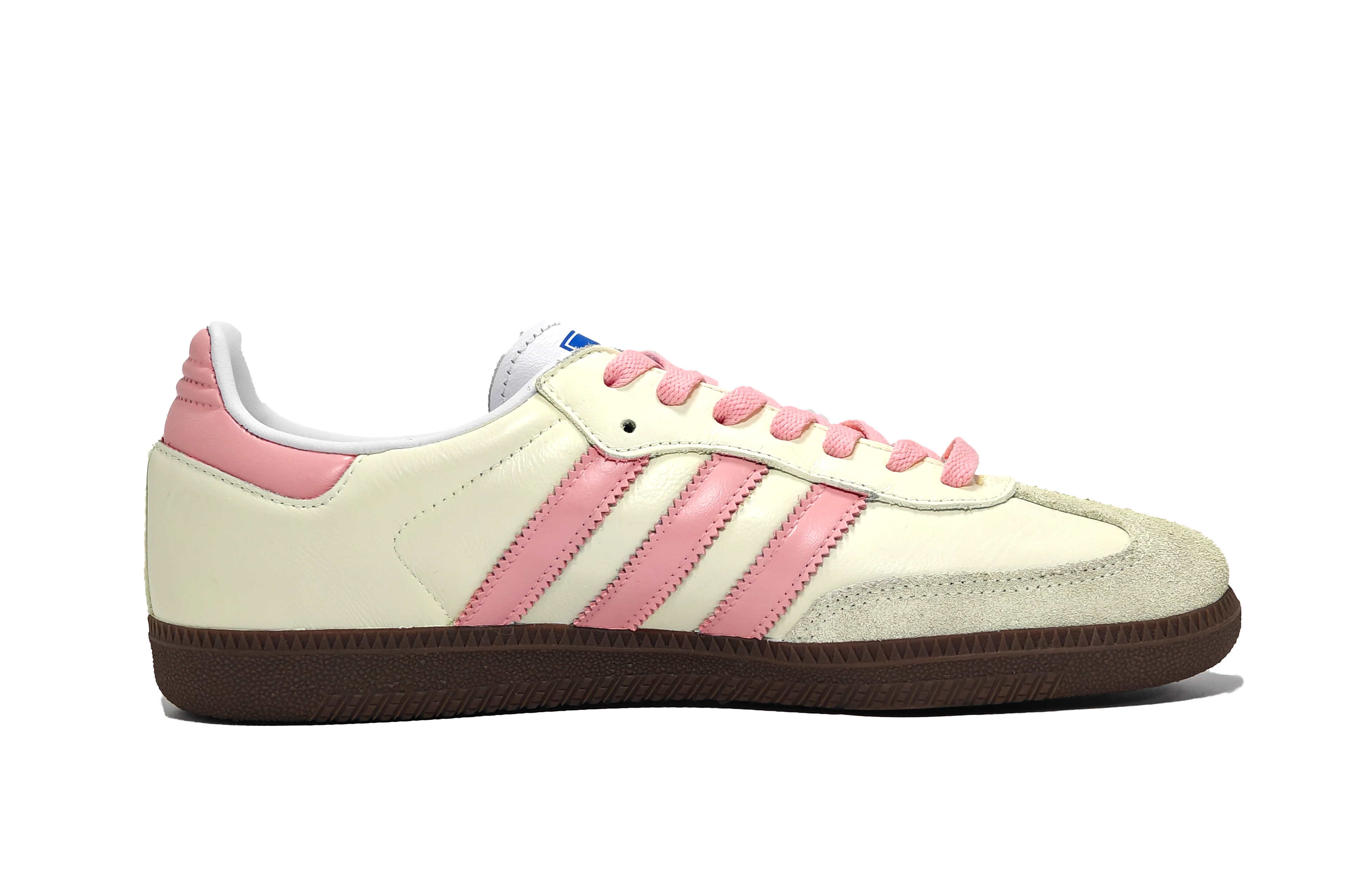 Adidas Originals SAMBA OG Slip Resistant, Abrasion Resistant, Lightweight Low Top Skateboard Shoes Unisex Beige Pink купить в интернет-магазине Yoocart с быстрой доставкой по России.