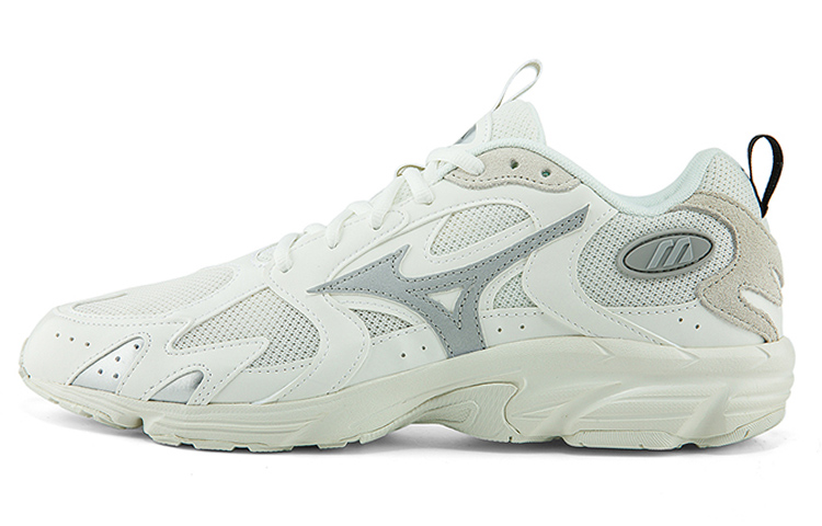 Mizuno City Jogging Breathable Shock Absorption White Silver