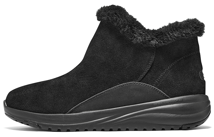 Skechers ON THE GO STELLAR Short Snow Boots Women's All Black