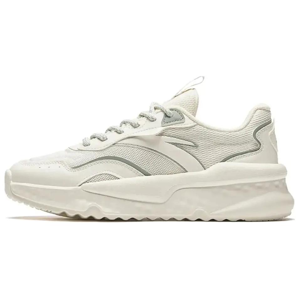 Anta Unruly Series Cushioning Wear-Resistant Low-Top Casual Shoes Women's White Green