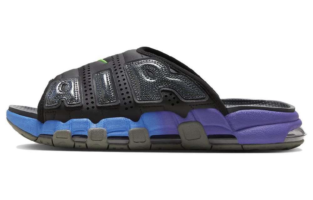 Nike Air More Uptempo Slide Blue Purple Gradient