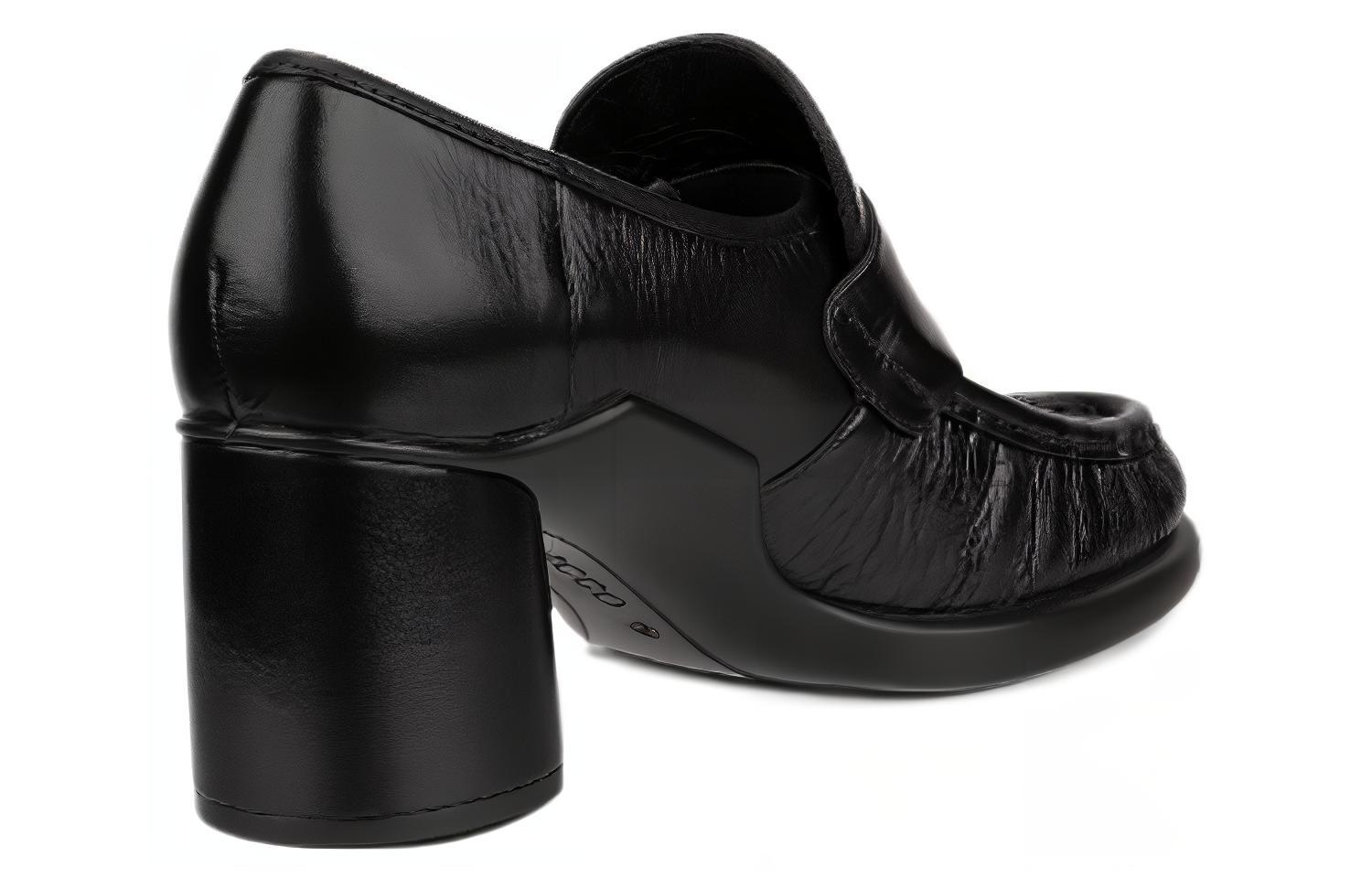 Ecco Chunky Heel High Heels 5.5cm Women's Black купить в интернет-магазине Yoocart с быстрой доставкой по России.