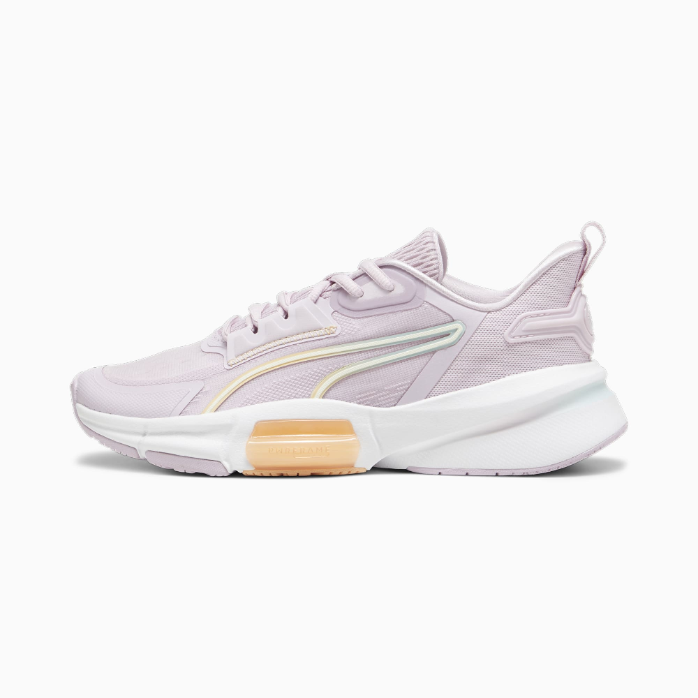 PUMA Pwrframe TR™ Cushioning, Abrasion Resistant, Breathable Support Low Top Training Shoes Women's Pink