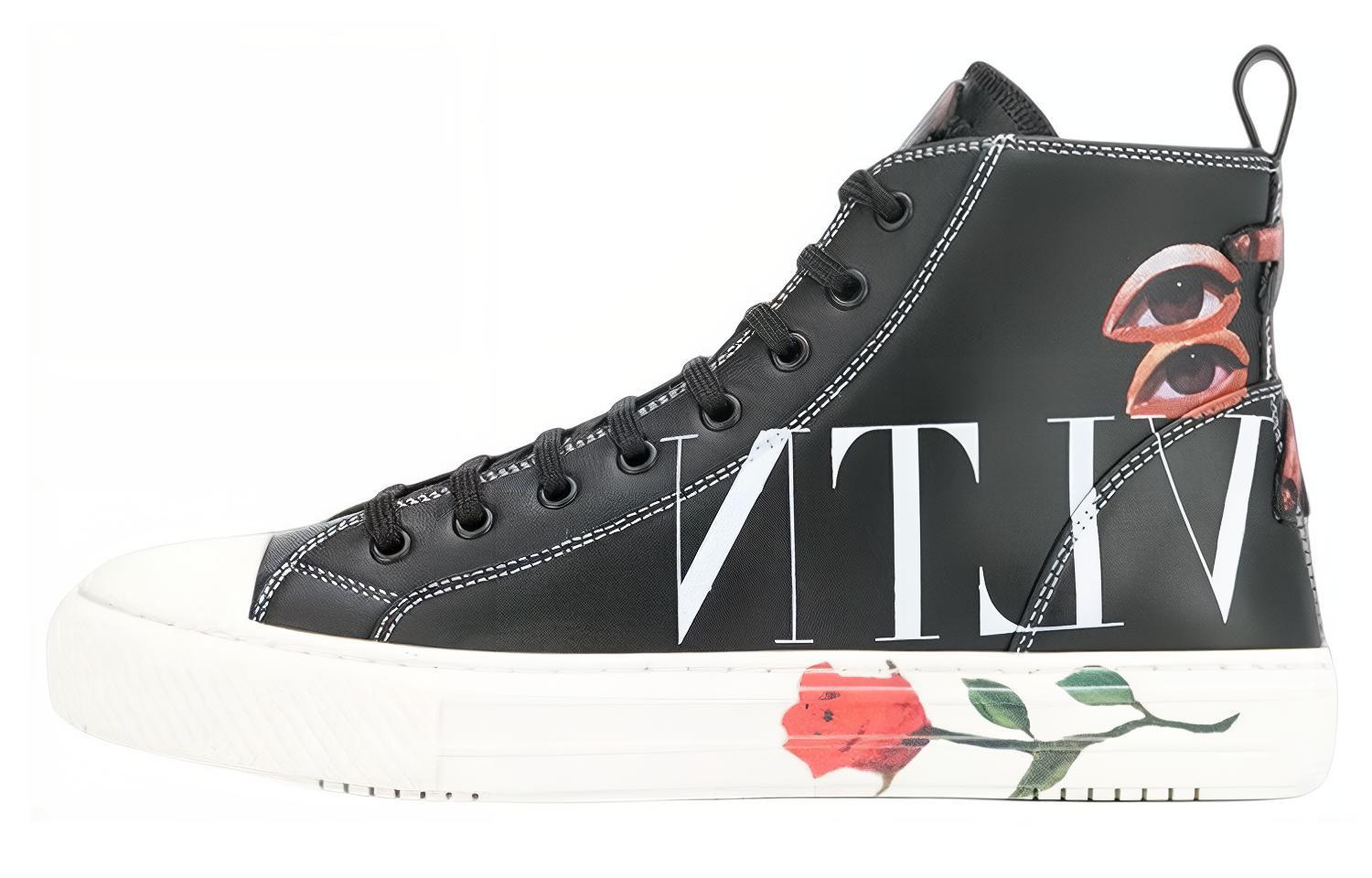 Valentino Giggies High top Stylish Skateboarding Shoes Men's White