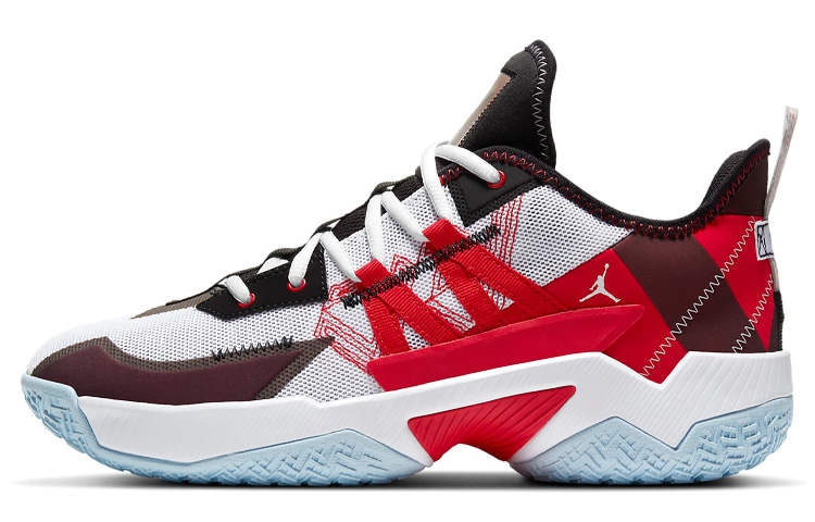 Air Jordan Westbrook One Take 2 'White University Red'