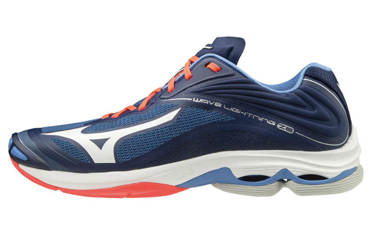 Mizuno Volleyball Shoes Unisex Low top Blue