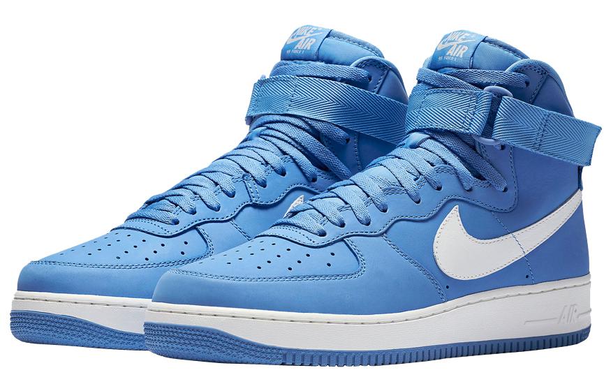 Nike Air Force 1 Hi Retro Qs University Blue/Summit White купить в интернет-магазине Yoocart с быстрой доставкой по России.