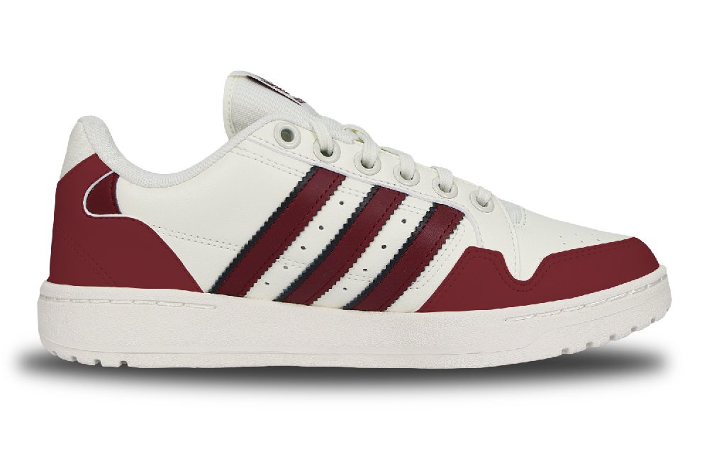 Adidas Originals NY 90 Slip-Resistant Low-Top Skateboard Shoes Unisex Red White