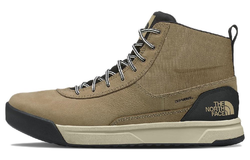 THE NORTH FACE Larimer Mid Waterproof Boots 'Kelp Tan Tnf Black'