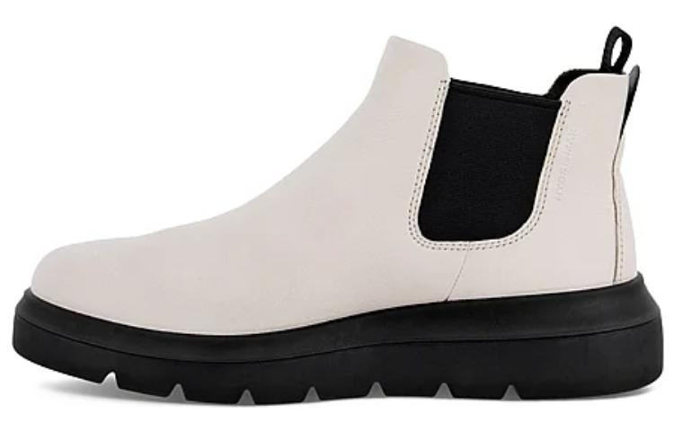 Ecco Trendy Collection Short Chelsea Boots Women's Beige