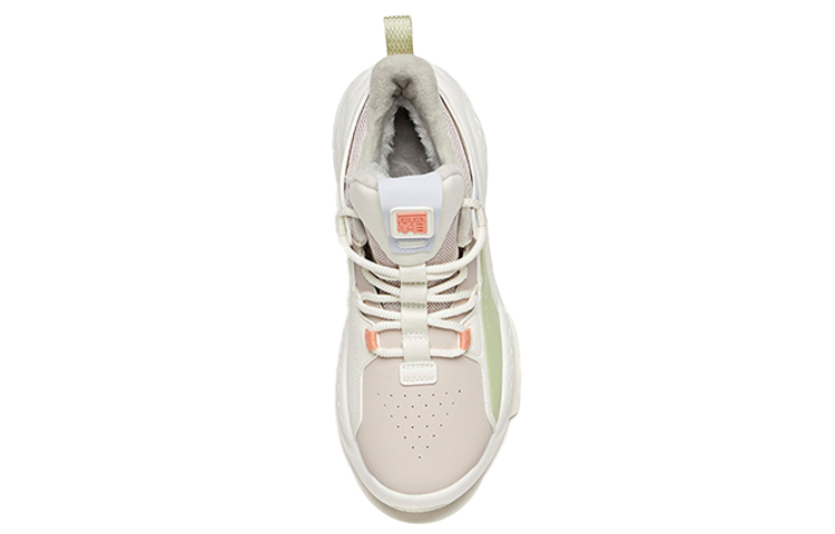Anta Bastard High-Top Skateboard Shoes Women's Lotus Gray купить в интернет-магазине Yoocart с быстрой доставкой по России.
