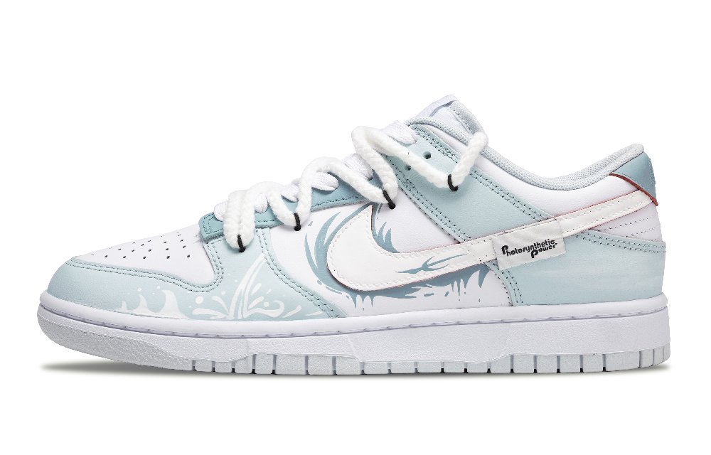 Nike Dunk Skateboard Shoes Unisex Low-Top Green/White