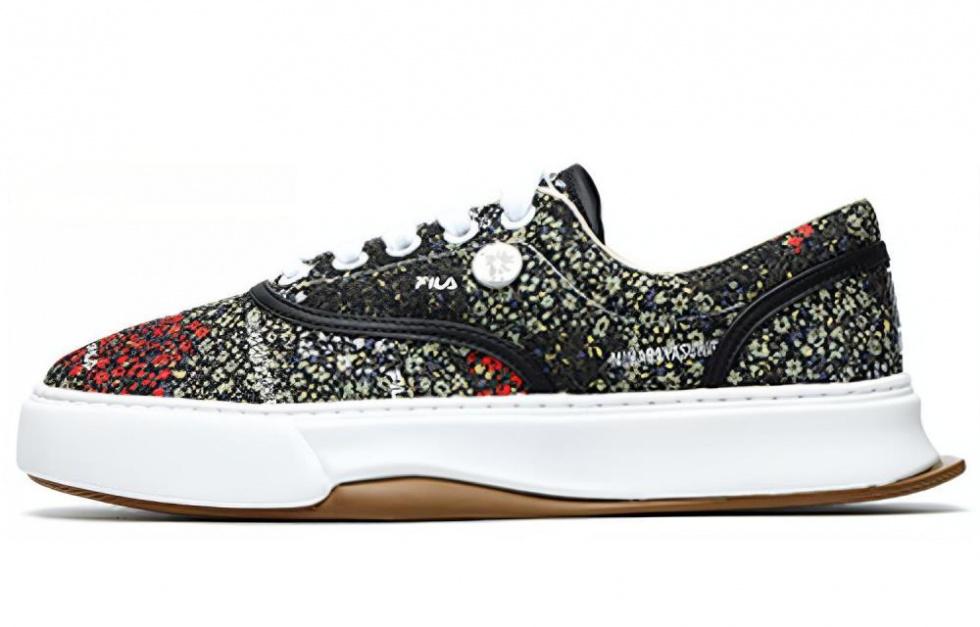 FILA Floral Sneakers Black/Green