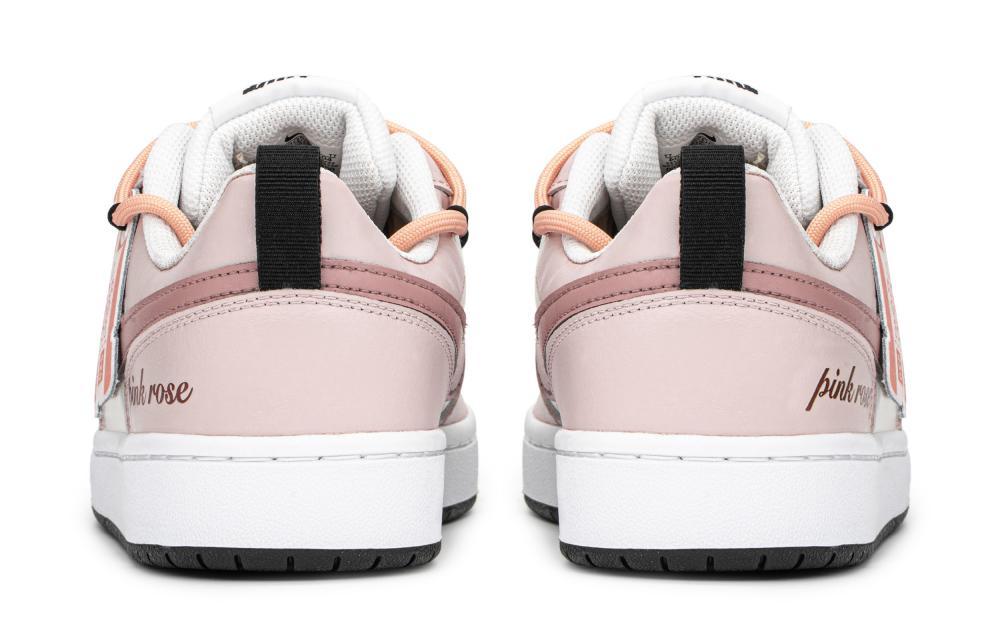 Nike Court Borough FZBB Low top Skateboard Shoes GS Pink Beige купить в интернет-магазине Yoocart с быстрой доставкой по России.