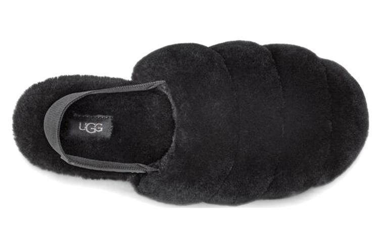UGG Super Fluff Slipper Black Women's купить в интернет-магазине Yoocart с быстрой доставкой по России.