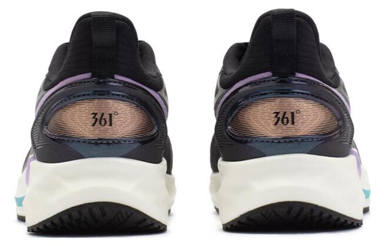 361° Rain Block 6.0 Waterproof Cushioning Abrasion Resistant Low top Running Shoes Women's Black Cyan