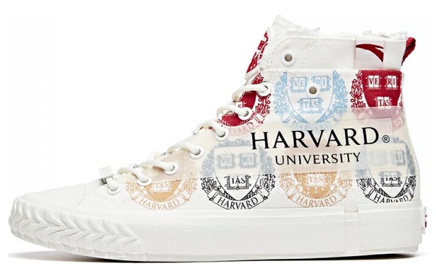 ANTA X Harvard Canvas High 'White'