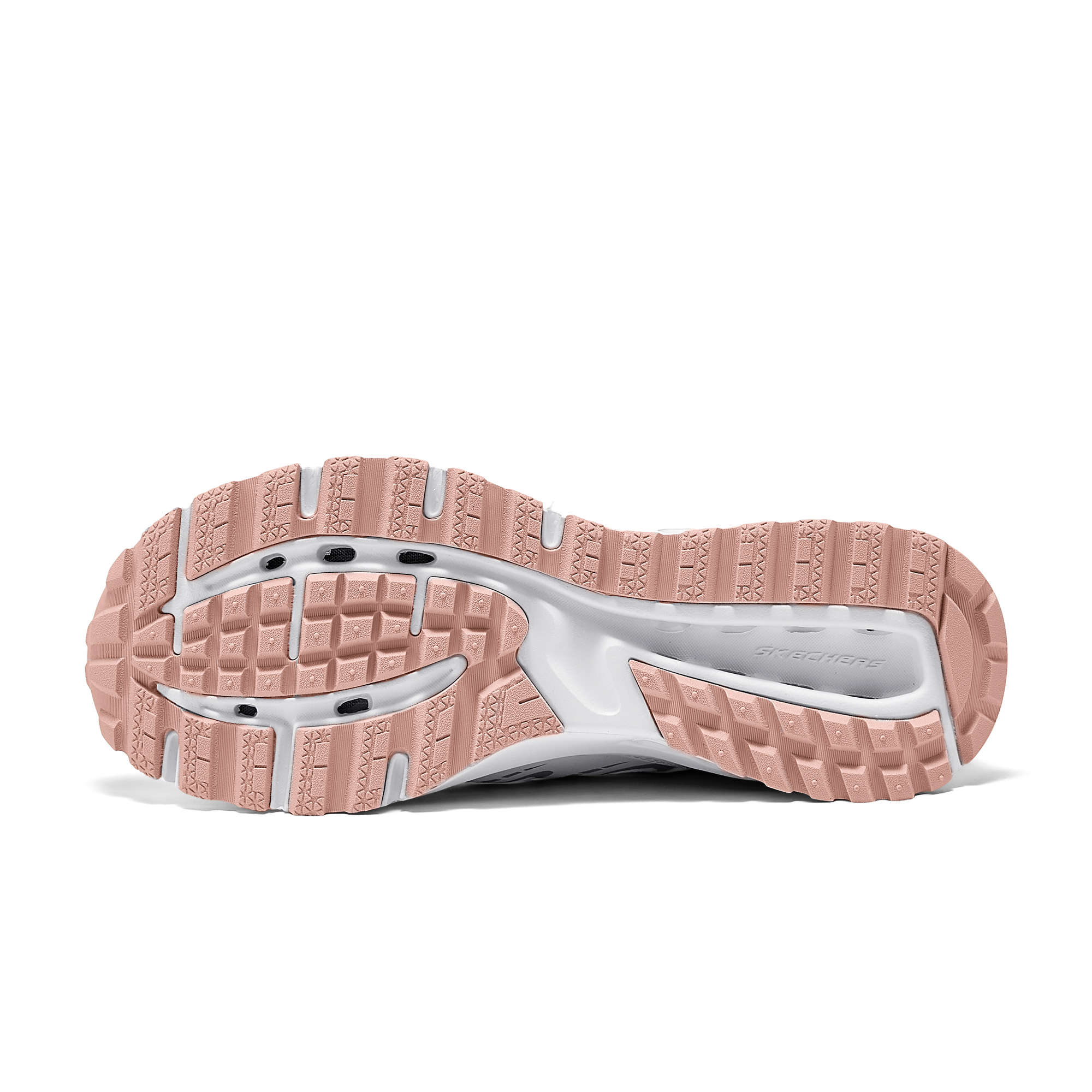 Skechers OUTDOOR Breathable Support Rebound Low Top Casual Shoes Women's White Purple купить в интернет-магазине Yoocart с быстрой доставкой по России.