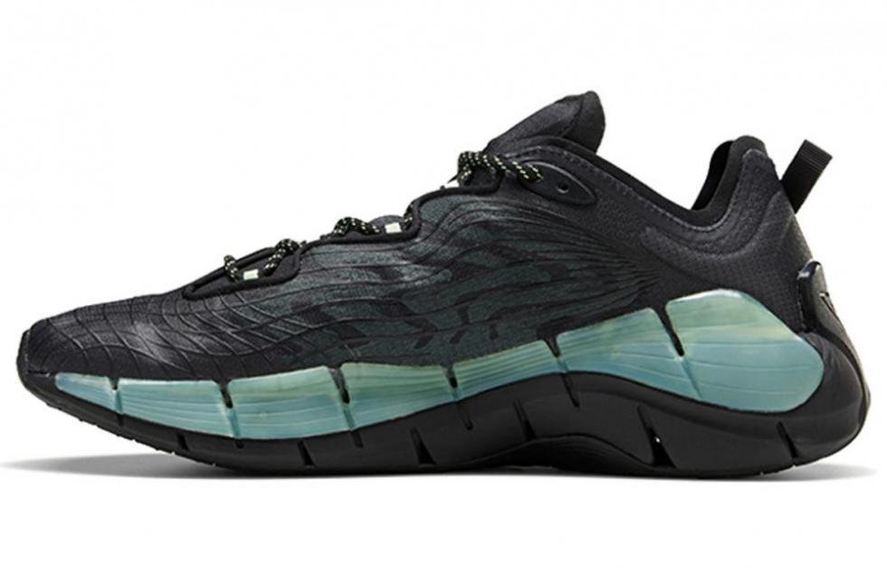 Reebok Zig Kinetica Ii Black Neon Mint