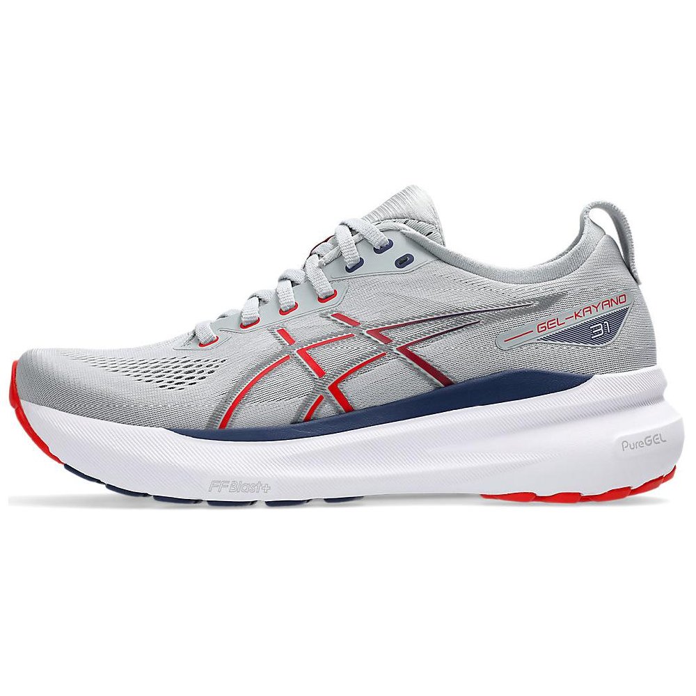 Asics Gel Kayano 31 Piedmont Grey Fiery Red