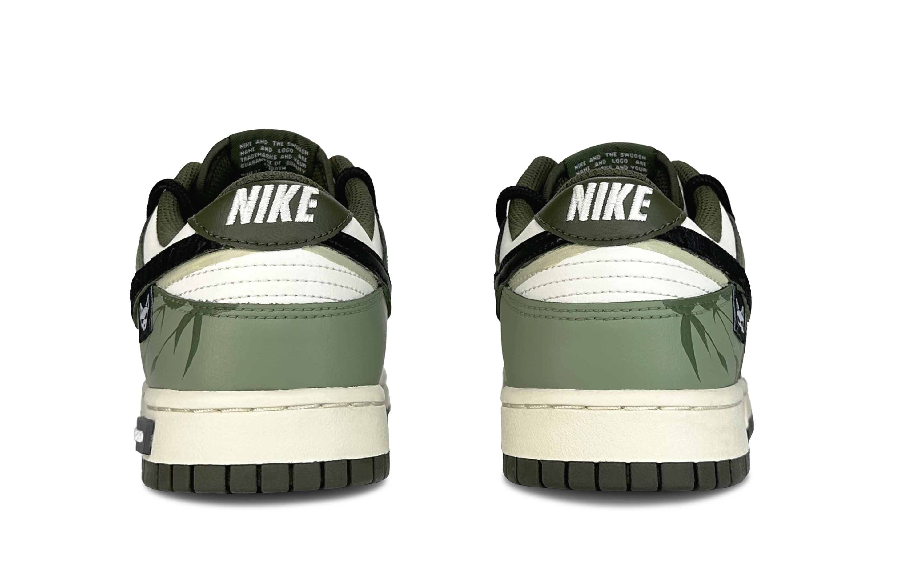 Nike Dunk Skateboard Shoes Unisex Low top White/Black/Green купить в интернет-магазине Yoocart с быстрой доставкой по России.