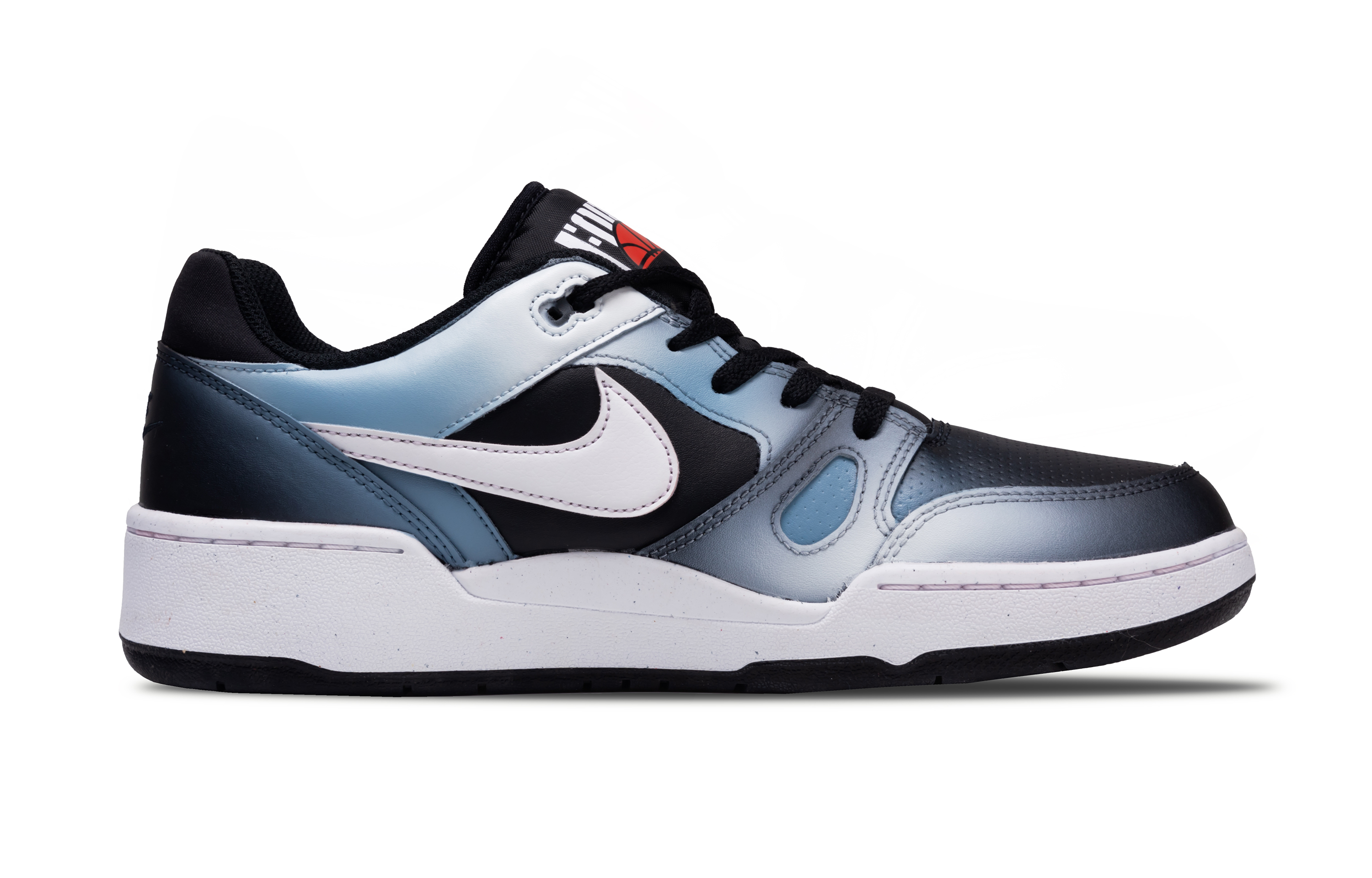 Nike Full Force Ink Sea Star Abrasion Resistant Low top Skateboard Shoes Men's Blue Black White