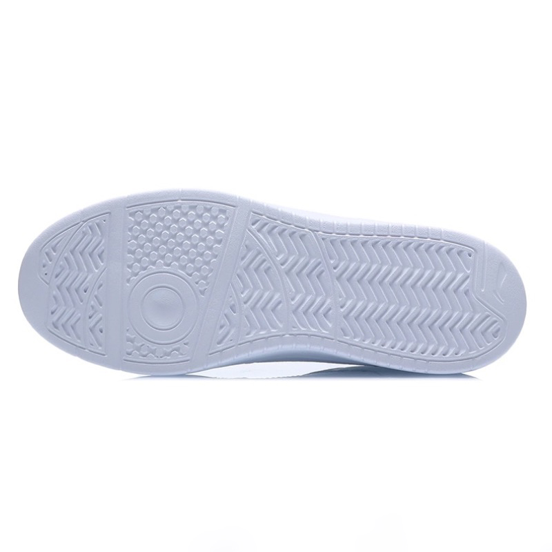 LiNing Pontoon Boats Slip-Resistant Cushioning Lightweight Low-Top Skateboard Shoes Unisex White Blue купить в интернет-магазине Yoocart с быстрой доставкой по России.