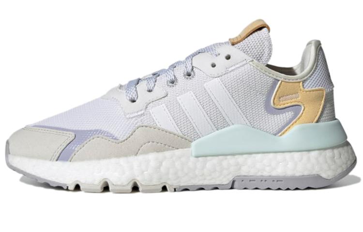 Adidas Originals Nite Jogger 'White Gray Purple' Women's