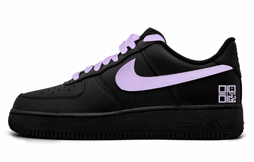 Nike Air Force 1 Low-Top Skateboard Shoes Unisex Purple