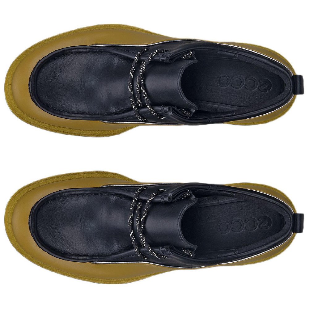 Natacha Ramsay Levi x Ecco Grainer Casual Single Shoes Women's Black Brown