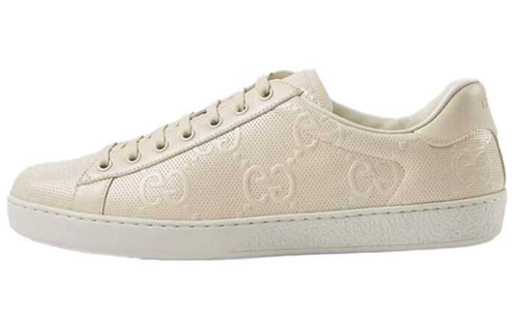 GUCCI Ace 'GG Embossed White'