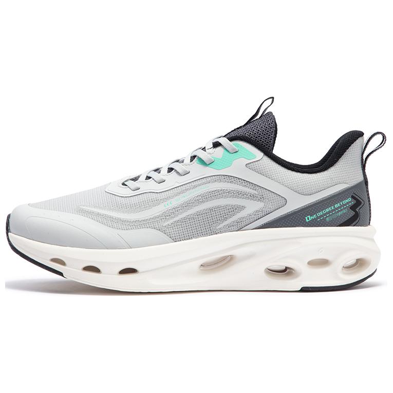 361° Anti Slip Wear Resistant Low Top Running Shoes Men's Gray