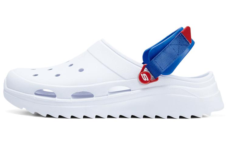 Skechers Foamies Clogs Men's White Blue