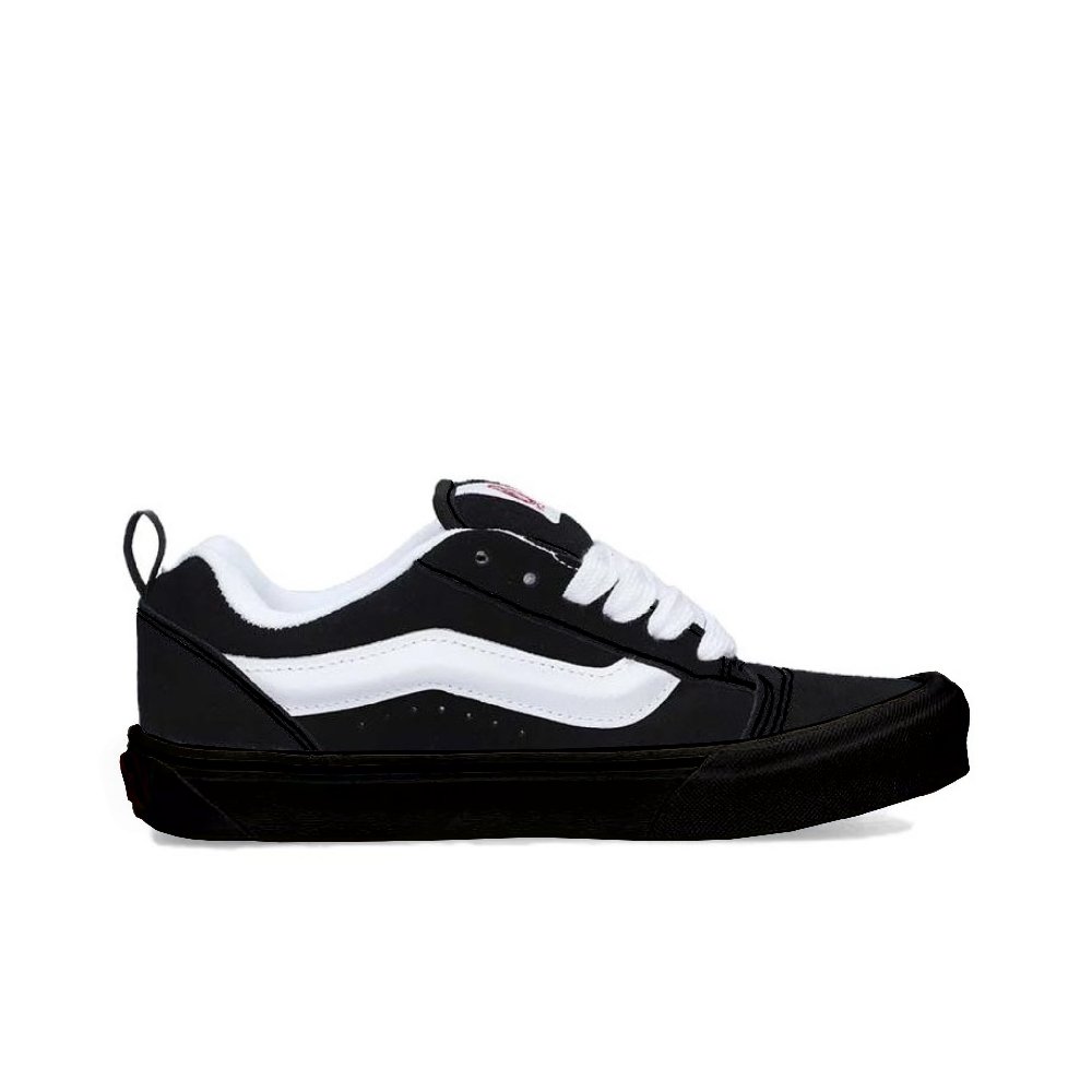 Vans Knu Skool Abrasion Resistant Low Top Skateboard Shoes Unisex Black