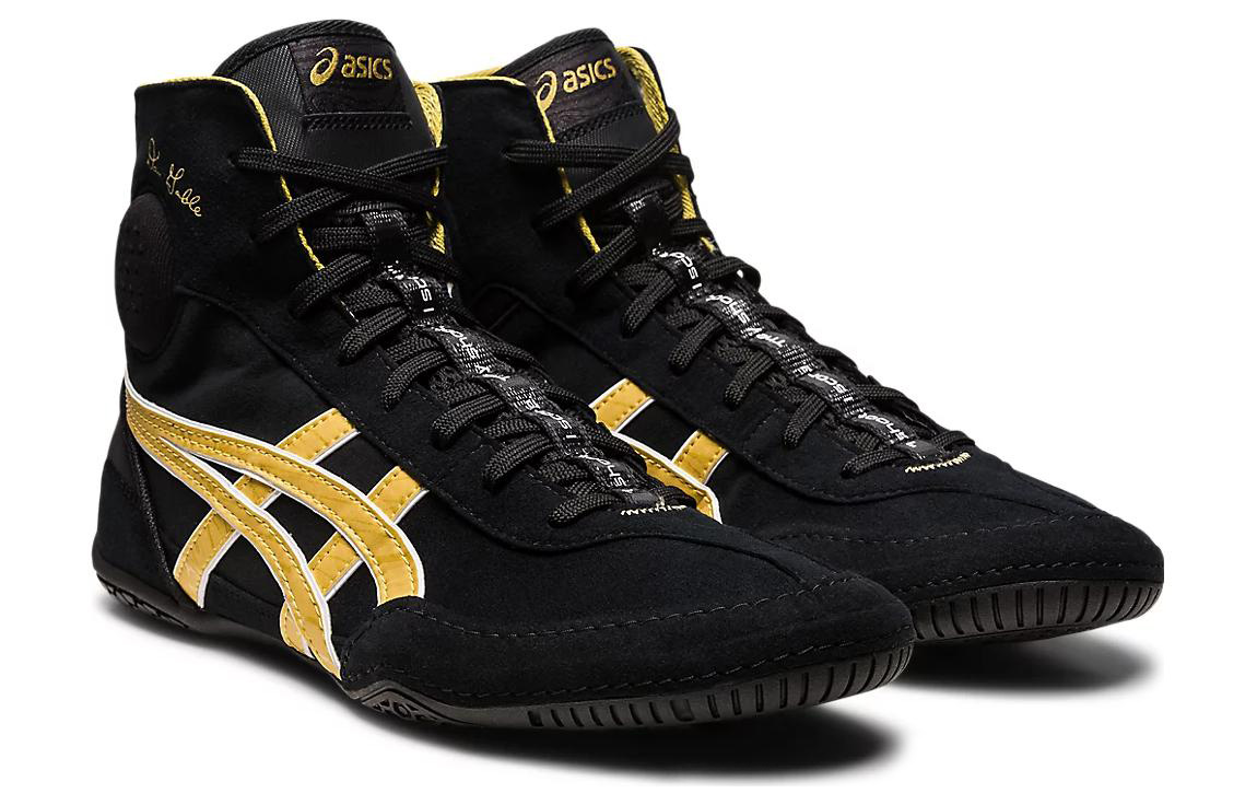 Asics Dan Gable Evo 3 'Black Rich Gold' купить в интернет-магазине Yoocart с быстрой доставкой по России.