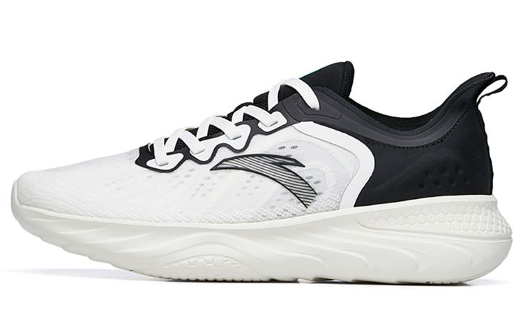 Anta Variety Training Collection Cushioned Wear-Resistant Coverage Low-Top Training Shoes Men's White Black