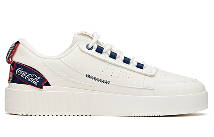 ANTA X Coca Cola Life Series Sneakers'White Red Blue' купить в интернет-магазине Yoocart с быстрой доставкой по России.