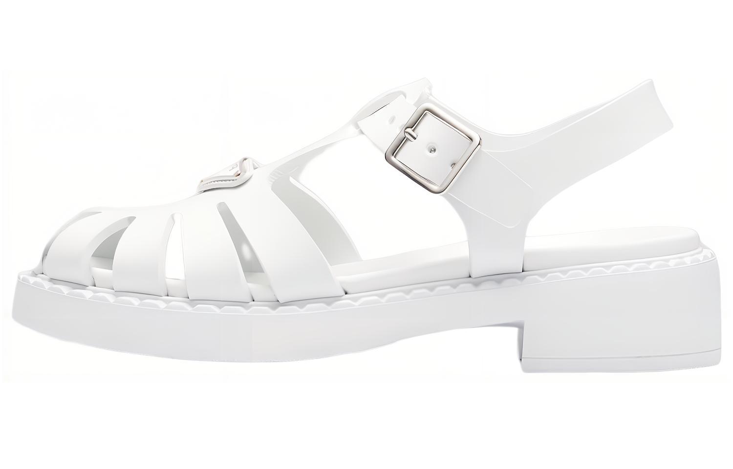 PRADA Roman Sandals Women's White купить в интернет-магазине Yoocart с быстрой доставкой по России.
