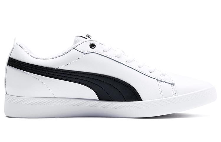 PUMA Smash V2 Leather 'White Black' Women's купить в интернет-магазине Yoocart с быстрой доставкой по России.