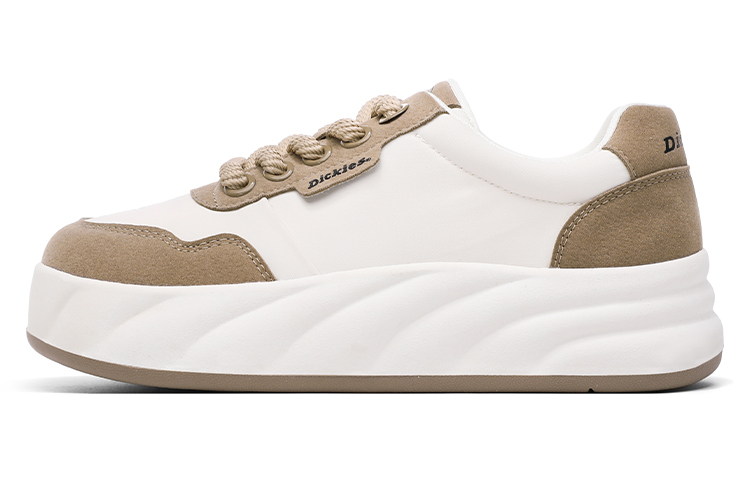 Dickies Lightweight Coverage Low-Top Skateboard Shoes Women's Beige Brown